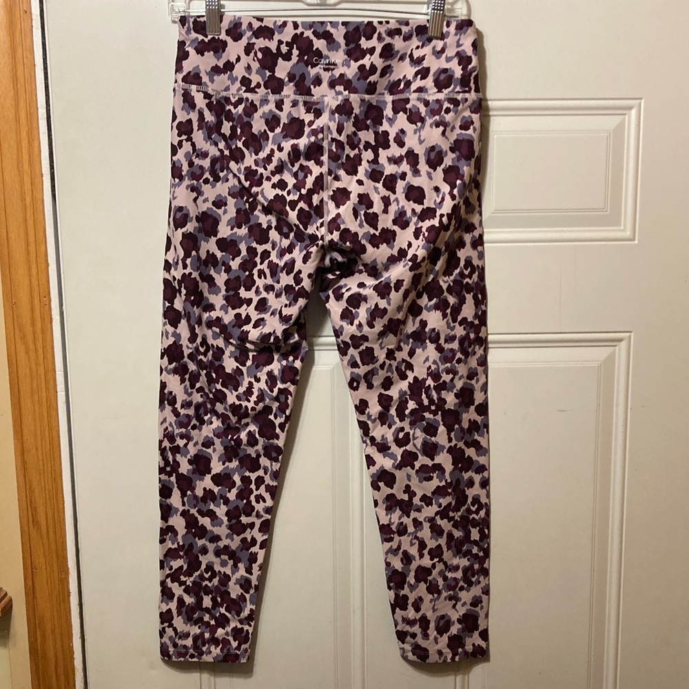 Calvin Klein Animal‎ Print Leggings L